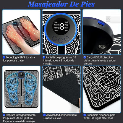 Electro-masajeador de pies Skintec® - Tiendacasa