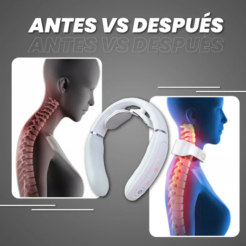 Masajeador Cervicalix Pro 2.0™ + Almohada Quiropráctica + Parches (GRATIS) - Tiendacasa