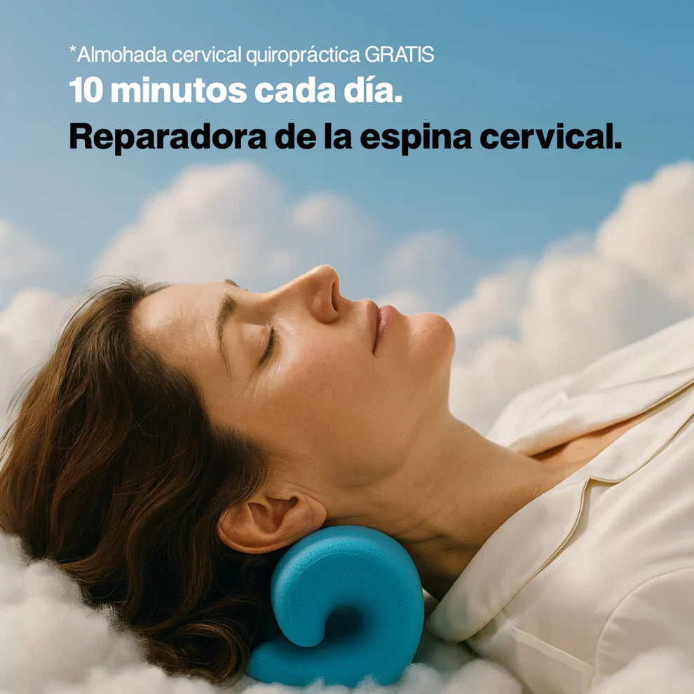 Masajeador Cervicalix Pro 2.0™ + Almohada Quiropráctica + Parches (GRATIS) - Tiendacasa