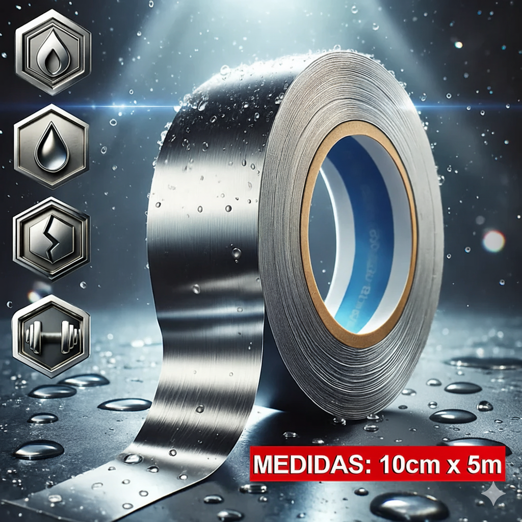 Cinta de Sellado resistente al agua 10cm*5m - Tiendacasa