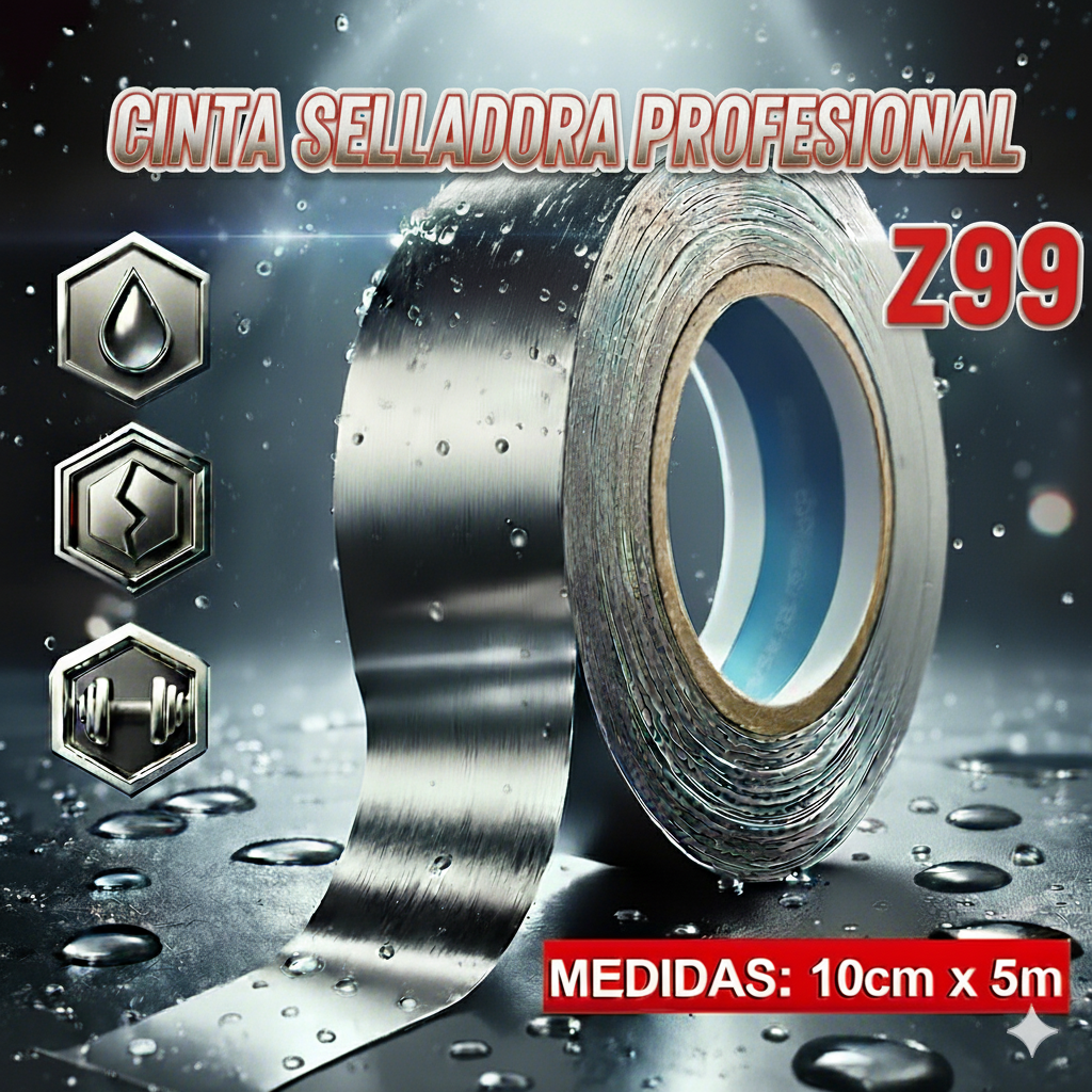 Cinta de Sellado resistente al agua 10cm*5m - Tiendacasa
