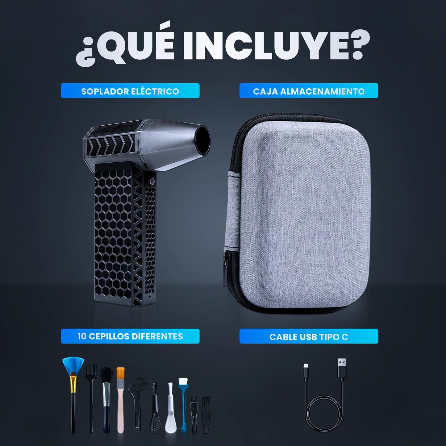 SOPLADOR ELECTRICO MINI - Tiendacasa