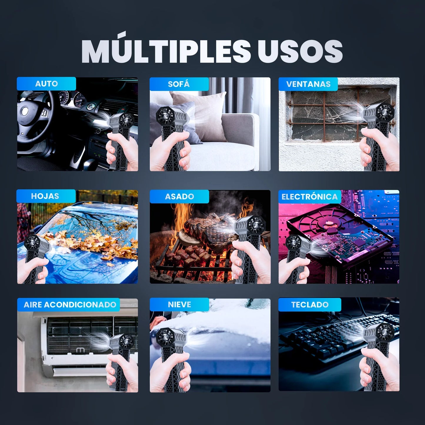 SOPLADOR ELECTRICO MINI - Tiendacasa