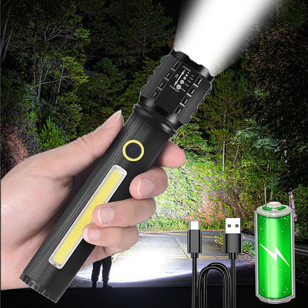 LINTERNA LED ZOOM - Tiendacasa