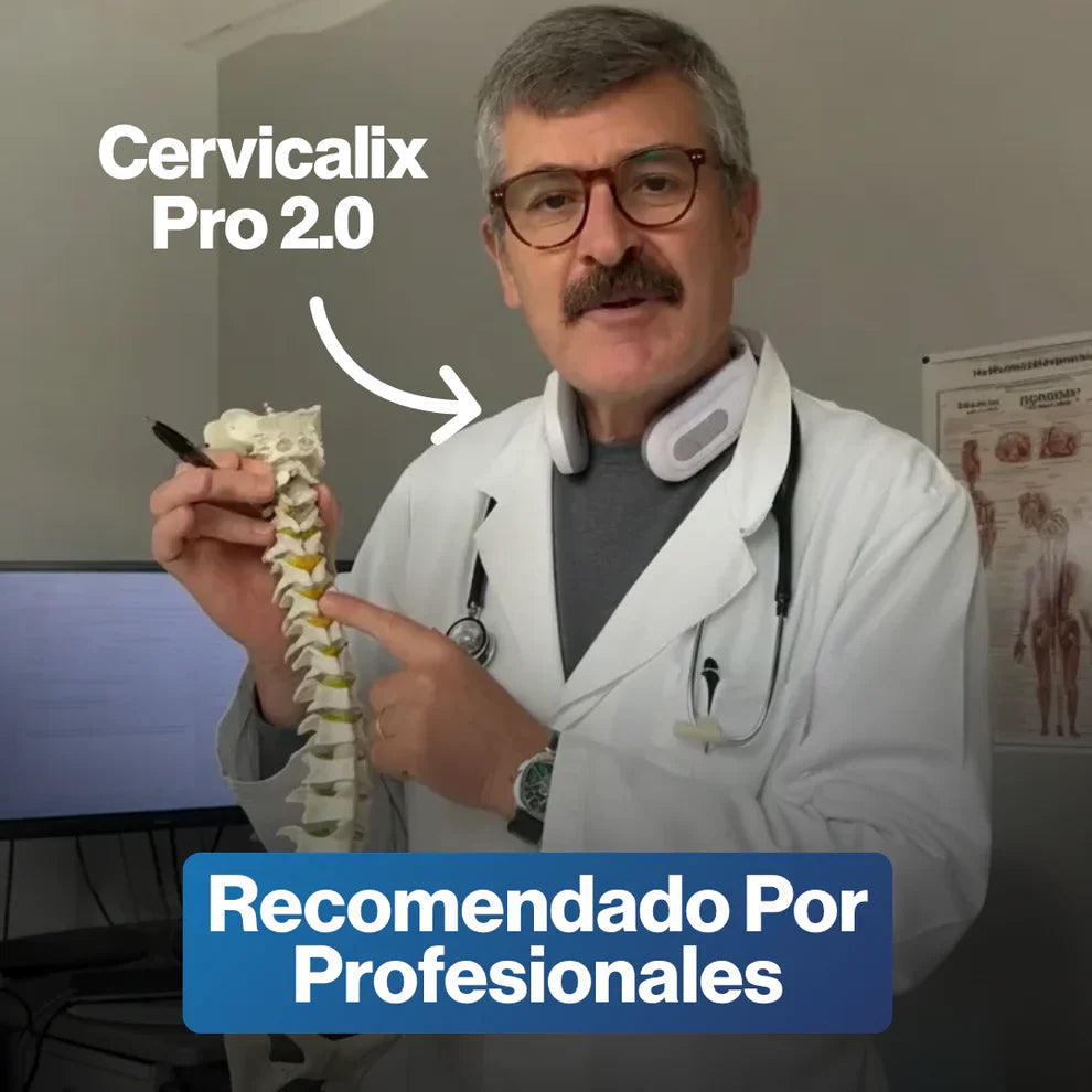 Masajeador Cervicalix Pro 2.0™ + Almohada Quiropráctica + Parches (GRATIS) - Tiendacasa