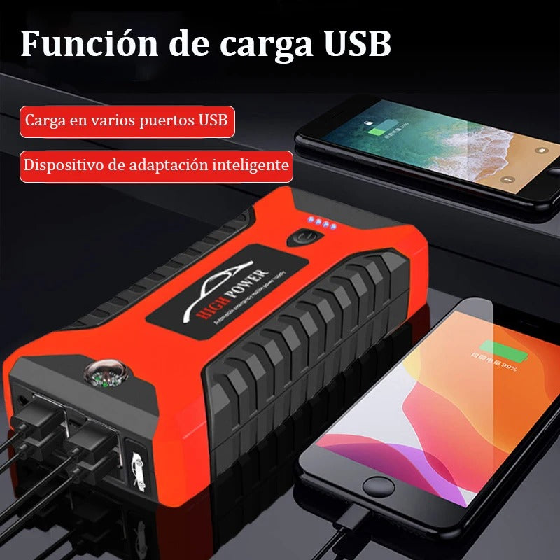 HIGH POWER™ Arrancador de Batería.**LIQUIDACIÓN POR CIERRE** - Tiendacasa