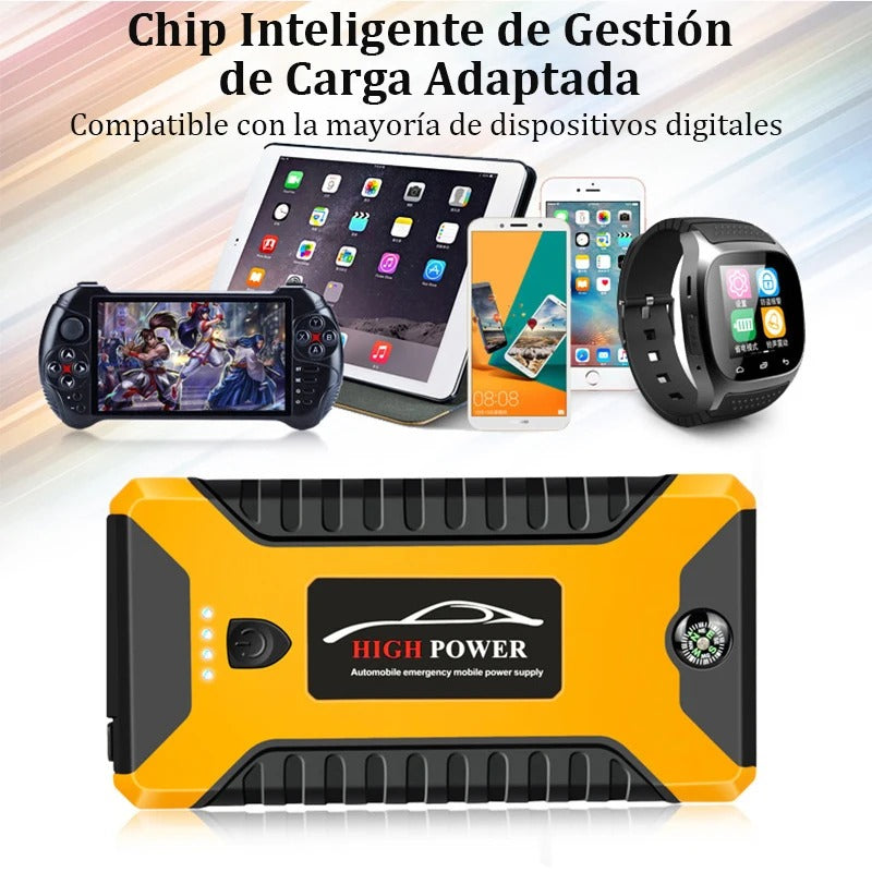 HIGH POWER™ Arrancador de Batería.**LIQUIDACIÓN POR CIERRE** - Tiendacasa